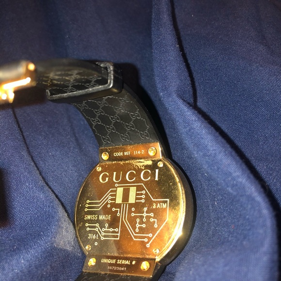 Gold Gucci Digital Watch - Picture 2 of 5